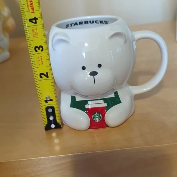 Starbucks small Bearista White Mug Brand New - Picture 6 of 9
